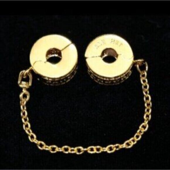✅NEW Pandora Safety Chain Clip Bracelet Charm - Picture 4 of 5